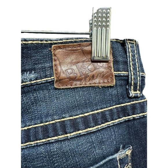 BKE Denim Jeans Womens  28 x 31.5 Stretch Drew Boot Cut Dark Wash - Picture 7 of 8